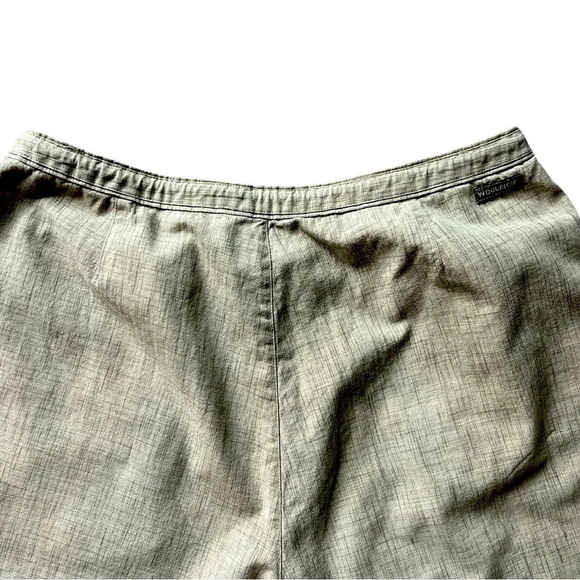 Woolrich Women's Capri Cropped Pants 100% Cotton Drawstring Embroidered, Size 12 - Picture 6 of 7